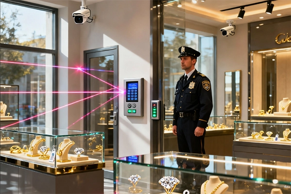 دزدگیر طلافروشی چیست؟ [تجهیزات امنیتی طلافروشی]